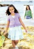 Knitting Pattern - Sirdar 2382 - Supersoft Aran - Girl's Cardies